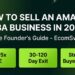 How to Sell an Amazon FBA Business in 2026