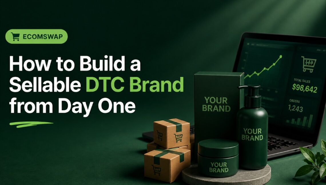 How to Build a Sellable DTC Brand from Day One