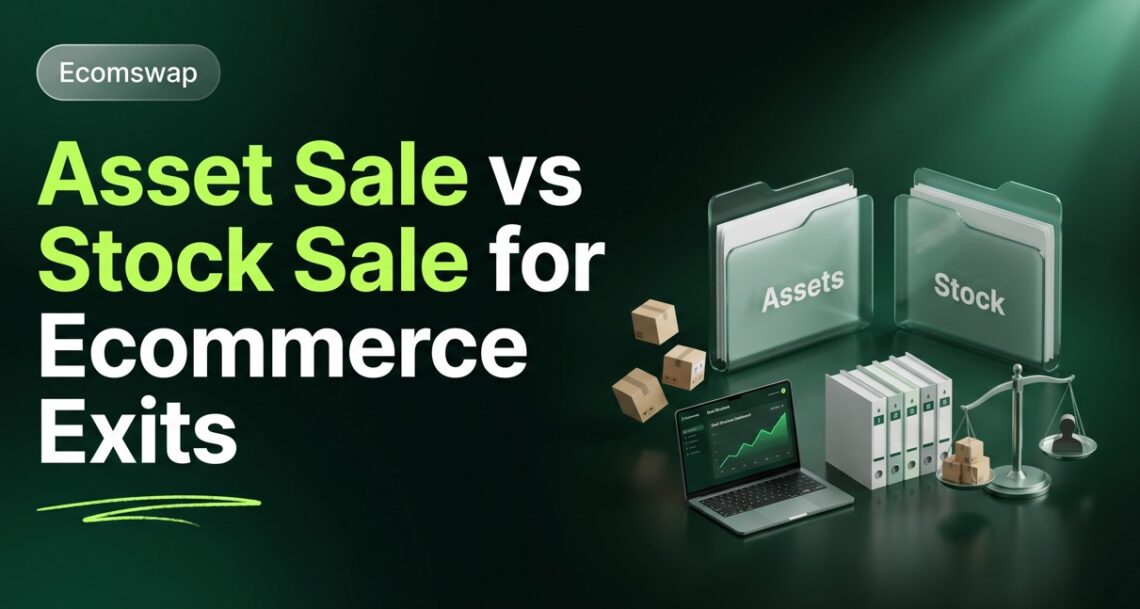 Asset Sale vs Stock Sale for Ecommerce Exits
