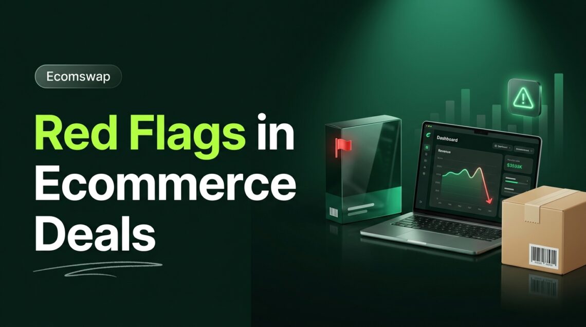 Red Flags in Ecommerce Deals: Why Buyers Walk Away