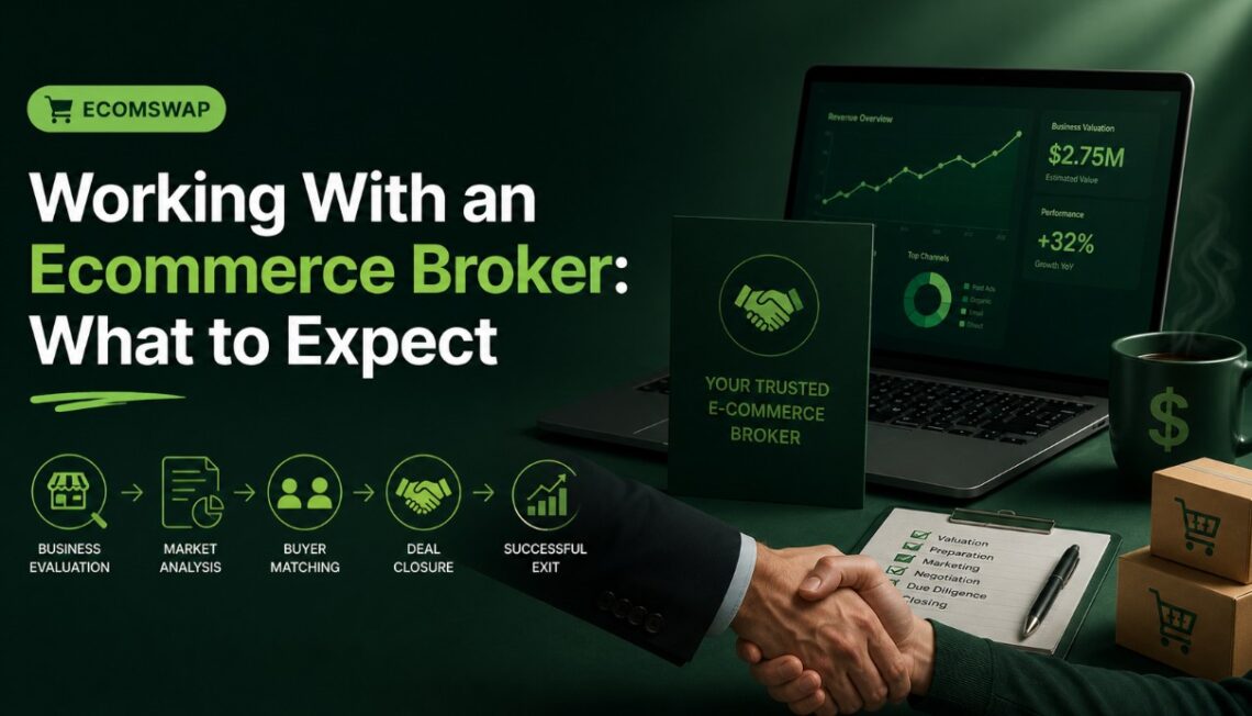 Working With an Ecommerce Broker: What to Expect