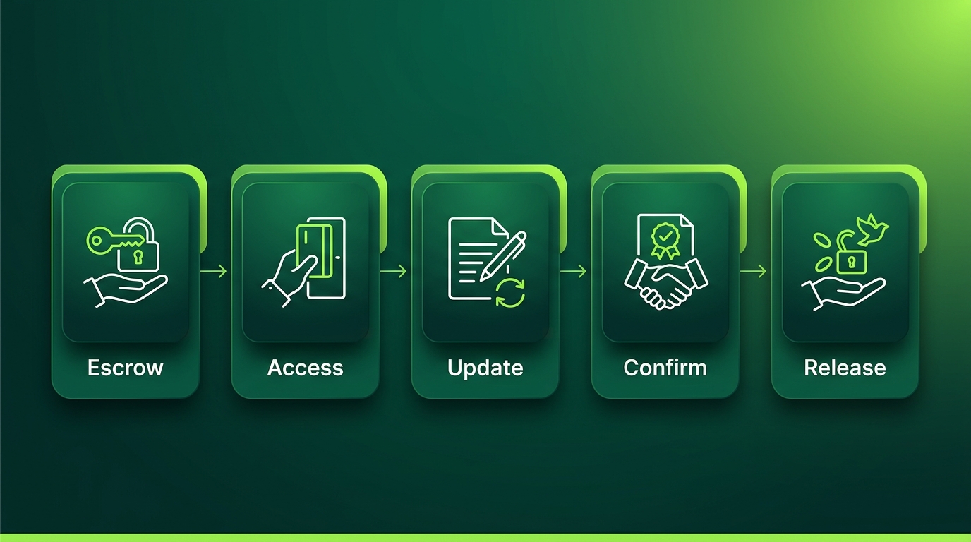 amazon handover escrow sequencing
