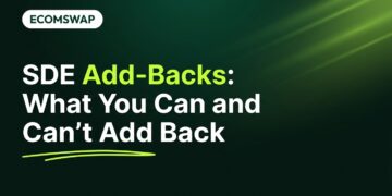 SDE Add-Backs: What You Can and Can't Add Back