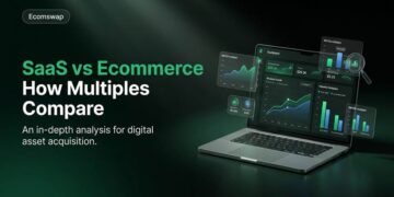 SaaS vs Ecommerce Multiples: How They Compare (2026)