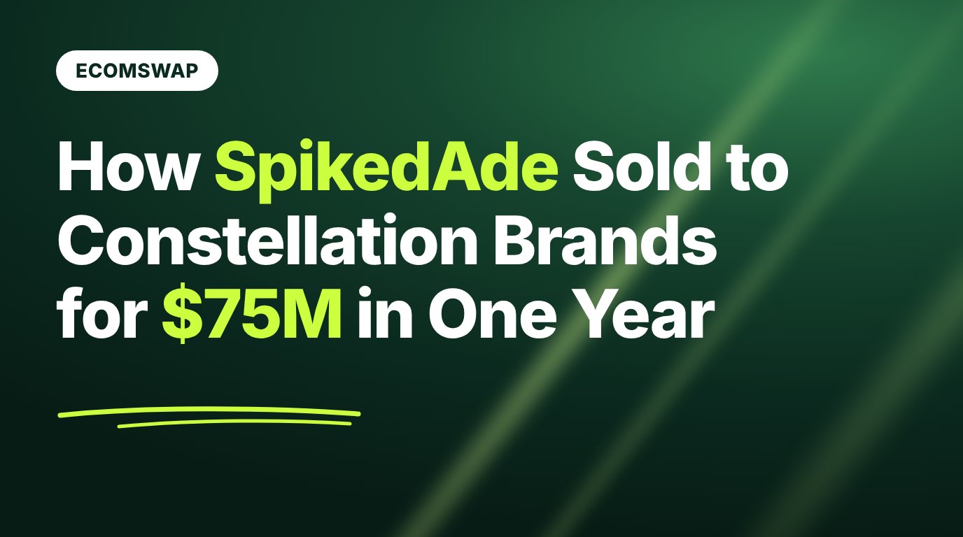 Case Study: SpikedAde's $75M Exit in One Year